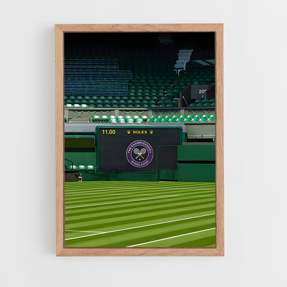 Poster Service de Wimbledon – affiche Tennis (vue 4)